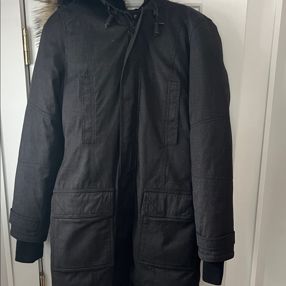 TNA ARITIZIA BANCROFT DOWN Hooded Parka M - Picture 2 of 9